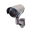 Nedis dummy beveiligingscamera voor buiten - bullet - IP44 / grijs