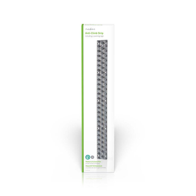 Nedis anti-klimstrip voor muur, schutting en poort - set van 10 stuks
