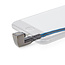Nedis Gaming ZYOQUO 8-pins Lightning 180° haaks naar USB-A kabel - USB2.0 - tot 3A / blauw - 2 meter