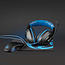 Nedis Gaming EVNOR 3-in-1 Combo kit - Headset, muis en muismat / zwart/blauw