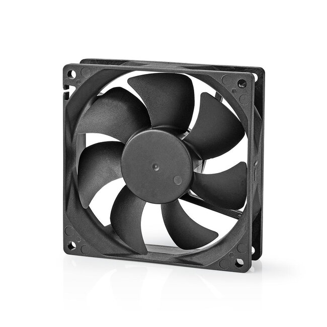 Nedis ventilator (case fan) voor in de PC met hydrolager - 92 x 92 x 25 mm