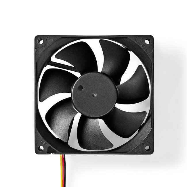 Nedis ventilator (case fan) voor in de PC met hydrolager - 92 x 92 x 25 mm