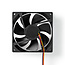 Nedis ventilator (case fan) voor in de PC met hydrolager - 92 x 92 x 25 mm