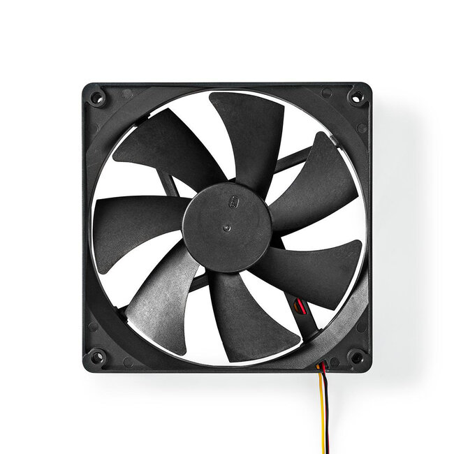 Nedis ventilator (case fan) voor in de PC met hydrolager - 140 x 140 x 25 mm