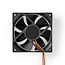 Nedis ventilator (case fan) voor in de PC met hydrolager - 80 x 80 x 25 mm