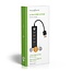 Nedis USB hub met 4 poorten - USB2.0 - busgevoed / zwart - 0,10 meter