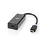 Nedis USB-C naar Mini DisplayPort adapter met DP Alt Mode (4K 60 Hz) / zwart - 0,15 meter