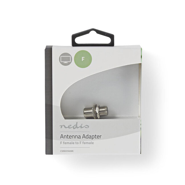 Nedis F (v) - F (v) koppelstuk