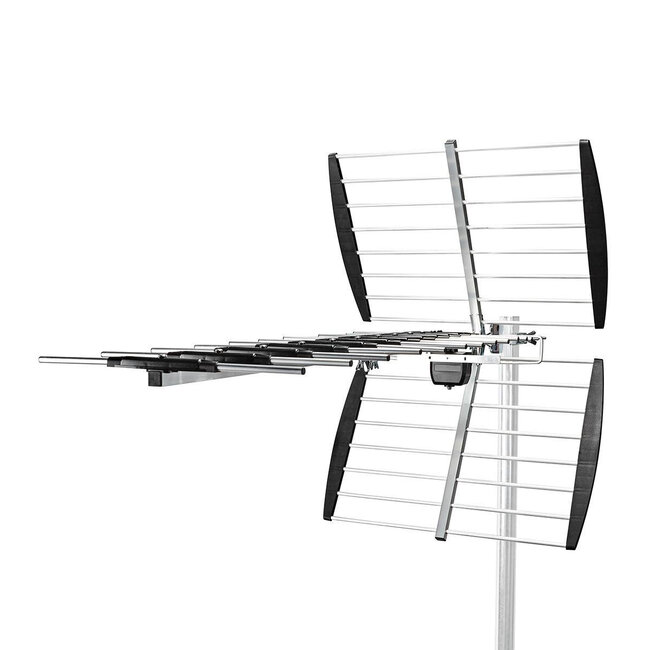 Nedis UHF DVB-T/T2 antenne voor buiten - passief - 14 dB - LTE700 filter / grijs