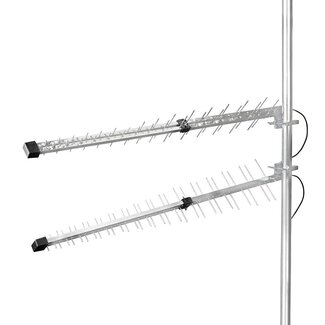 Nedis Nedis GSM/3G/4G outdoor antenne met SMA (m) connector - 12-15 dBi / grijs - 0,30 meter