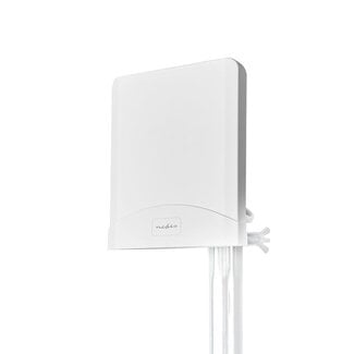 Nedis Nedis GSM/3G/4G/5G indoor/outdoor IPx3 antenne met SMA (m) connector - 4-6 dBi / wit - 2,5 meter