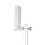 Nedis GSM/3G/4G/5G indoor/outdoor IPx3 antenne met SMA (m) connector - 4-6 dBi / wit - 2,5 meter