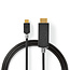 Nedis USB-C naar HDMI 4K 60Hz kabel / zwart - 2 meter
