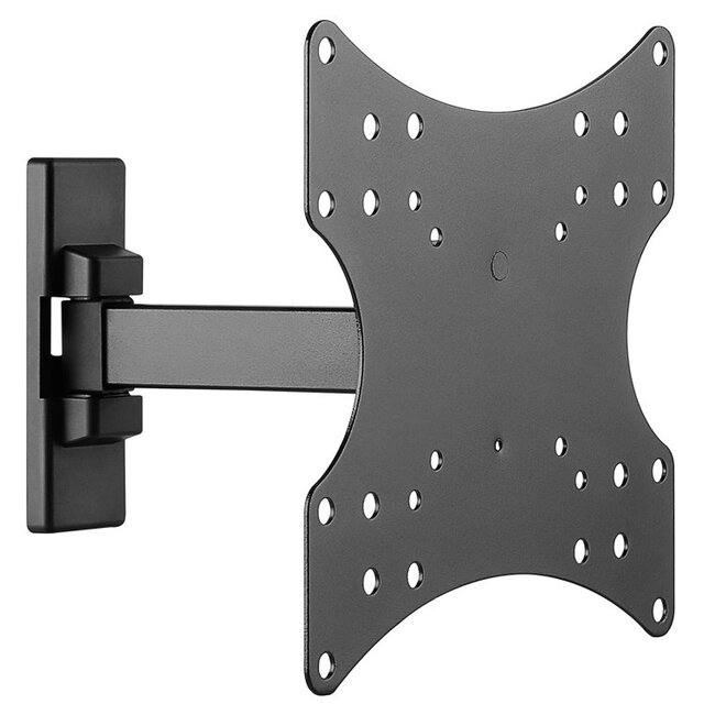 Goobay Basic series Full Motion S muurbeugel voor schermen tot 42 inch / 2 draaipunten