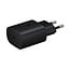 Samsung USB-C thuislader met 1 poort en losse USB-C kabel - Super Fast Charging / PD3.0 - 3A/25W / zwart