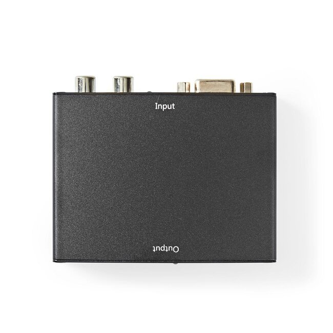 Nedis VGA + Tulp 2RCA naar HDMI converter met HDCP / zwart