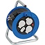 Brennenstuhl Garant compacte kabelhaspel met 3 contacten en 2x USB / blauw/zwart - 15 meter