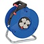 Brennenstuhl Garant kabelhaspel met 4 contacten - 3x 2,50mm² / blauw/zwart - 40 meter