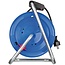 Brennenstuhl Garant kabelhaspel met 4 contacten - 3x 1,50mm² / blauw/zwart - 25 meter