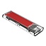 Orico behuizing voor M.2 NVMe PCIe SSD (max. 80mm, tot 2 TB) - USB3.1 / rood