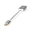 Nedis Premium USB-C naar DisplayPort adapter met DP Alt Mode (4K 60 Hz) / aluminium - 0,20 meter