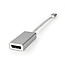 Nedis Premium USB-C naar DisplayPort adapter met DP Alt Mode (4K 60 Hz) / aluminium - 0,20 meter