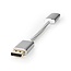 Nedis Premium DisplayPort naar HDMI adapter - DP 1.2 / HDMI 2.0 (4K 60Hz) / aluminium - 0,20 meter