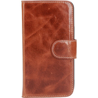 Mobiparts Mobiparts Excellent Wallet Case 2.0 voor Apple iPhone 12 Mini / bruin