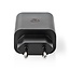 Nedis thuislader met 1 USB-C PD poort - Quick Charge 4+ - 32W / zwart