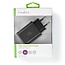 Nedis thuislader met 1 USB-C PD poort - Quick Charge 4+ - 32W / zwart