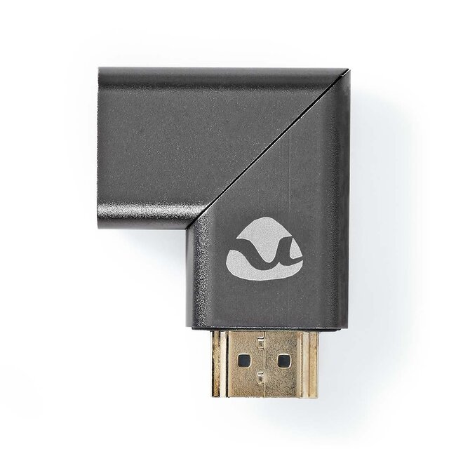 Nedis Premium HDMI adapter - 90° haaks naar links - versie 2.0 (4K 60Hz)