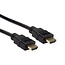 Industriële HDMI kabel - versie 1.4 (4K 30Hz) - TPE mantel / zwart - 1 meter