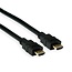 HDMI kabel met Semi-Lock connectoren - versie 2.0 (4K 60Hz + HDR) / zwart - 1,5 meter