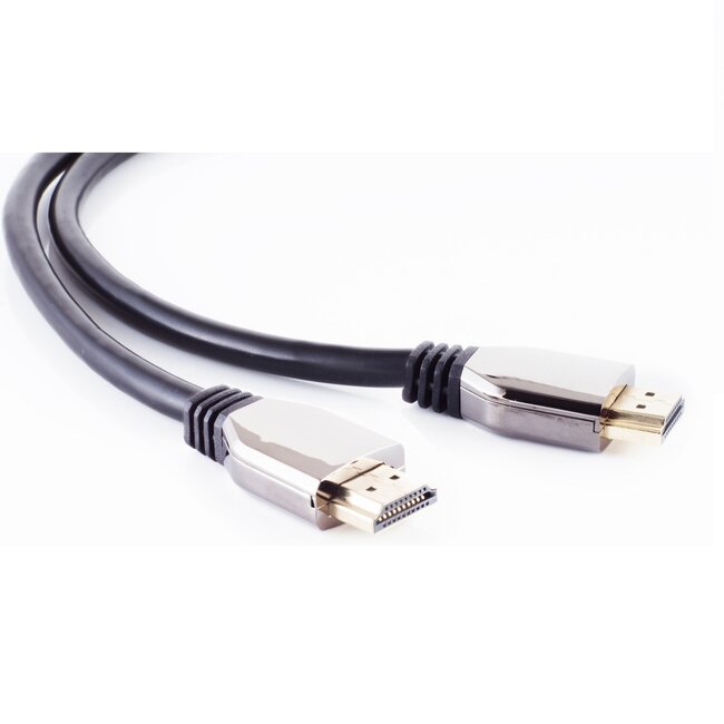 Premium HDMI kabel - versie 2.1 (8K 60Hz + HDR) / zwart - 5 meter