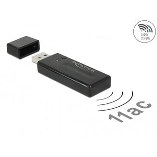 DeLOCK DeLOCK USB-A - WLAN / Wi-Fi dongle - Dual Band AC1200 / 1200 Mbps