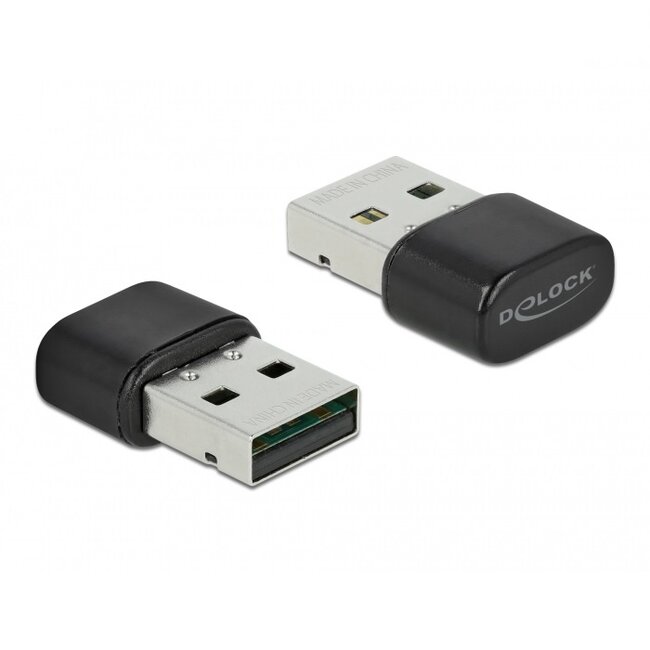 DeLOCK USB-A - WLAN / Wi-Fi & Bluetooth dongle - Dual Band AC600 / 600 Mbps