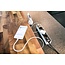 Brennenstuhl Ecolor stekkerdoos met 4 contacten, 2x USB en schakelaar / zwart/wit - 1,5 meter