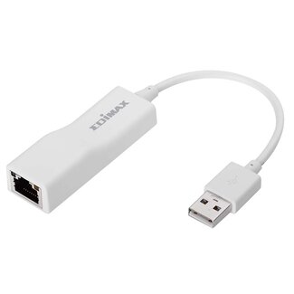Edimax Edimax EU-4208 USB-A naar RJ45 Fast Ethernet LAN adapter - USB2.0 - CAT5 / wit - 0,10 meter