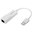 Edimax EU-4208 USB-A naar RJ45 Fast Ethernet LAN adapter - USB2.0 - CAT5 / wit - 0,10 meter