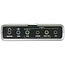 DeLOCK USB2.0 externe geluidskaart voor 2.1 stereo / 5.1 en 7.1 surround / grijs