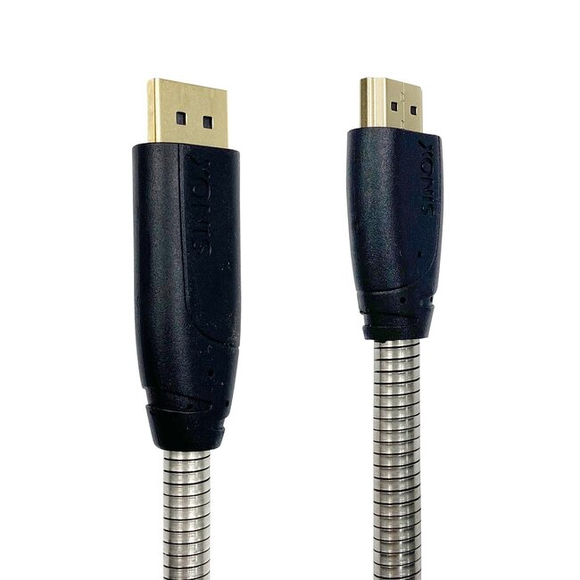Sinox Gaming Exosphere DisplayPort naar HDMI kabel - DP 1.1 / HDMI 1.3 (Full HD 1080p) - 2 meter