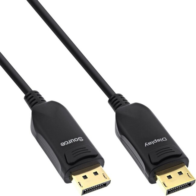 DisplayPort Active Optical Cable (AOC) - versie 1.4 (5K/8K 60Hz) / zwart - 7,5 meter