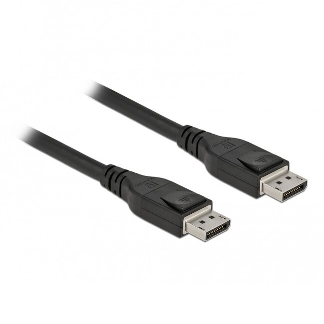 DeLOCK actieve premium DisplayPort kabel met DP_PWR - versie 1.4 (5K/8K 60Hz) - 10 meter