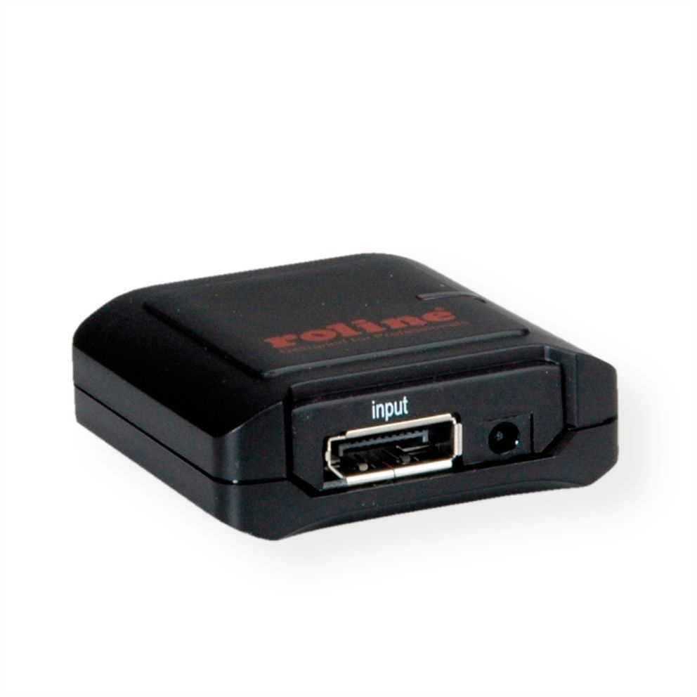 Roline DisplayPort repeater - versie 1.2 (4K 60Hz) - 5m in / 5m uit