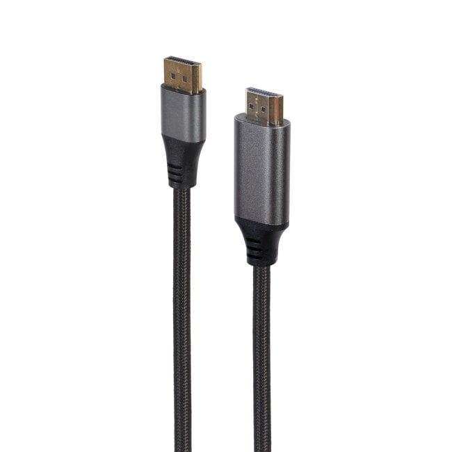 Cablexpert Premium DisplayPort naar HDMI kabel - DP 1.2 / HDMI 2.0 (4K 60Hz) - 1,8 meter