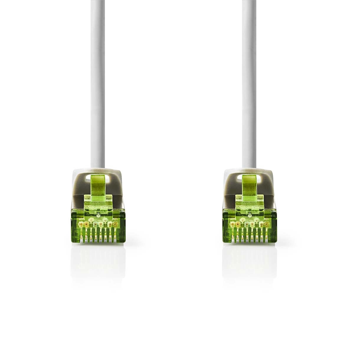 Nedis CAT7-Kabel | S/FTP | RJ45 Male | RJ45 Male | 1.0 m | Rond | LSZH | Grijs | Window Box