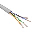 U/UTP CAT6a 10 Gigabit netwerkkabel met flexibele aders - AWG24 - LSZH / grijs - 500 meter