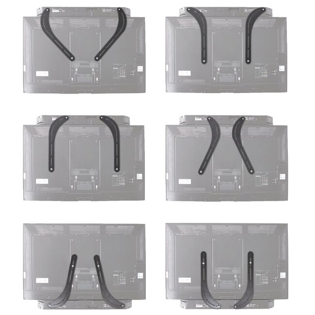 My Wall Soundbar beugel / zwart