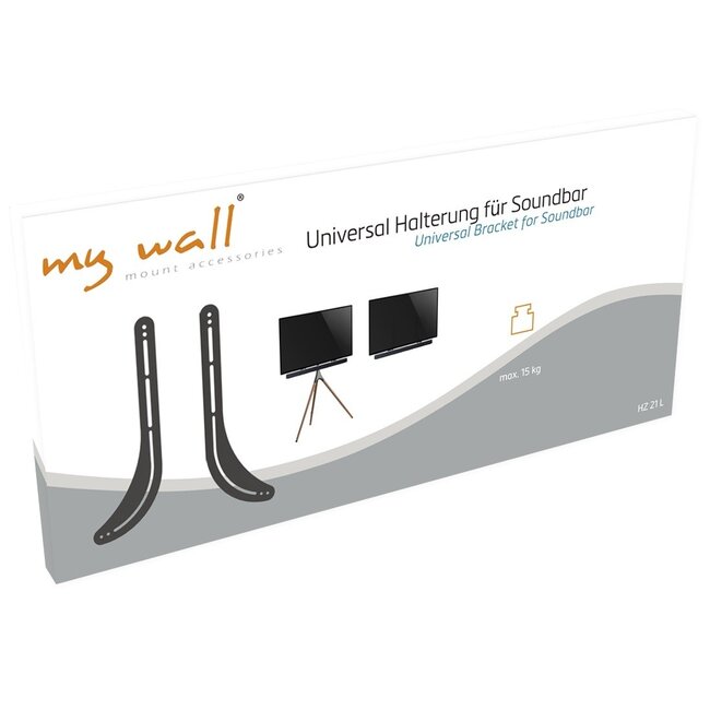 My Wall Soundbar beugel / zwart