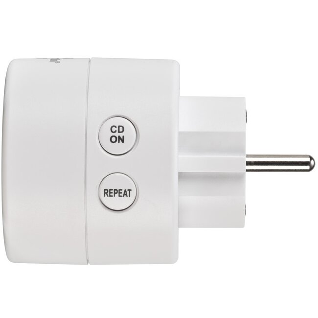 Brennenstuhl DC countdown timer - digitaal (12 programma's) - voor binnen / wit